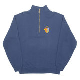 FB Mens Sweatshirt Blue 1/4 Zip S