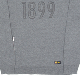 NIKE Barcelona FC Mens Sweatshirt Grey Crew Neck S