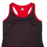 FILA Womens Vest Black Sleeveless M