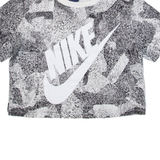 NIKE Cropped Womens T-Shirt White S