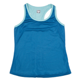 FILA Womens Vest Blue Sleeveless UK 12