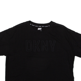 DKNY Cropped Womens T-Shirt Black L