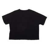 DKNY Cropped Womens T-Shirt Black L