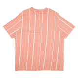 PUMA Striped Womens T-Shirt Pink XL
