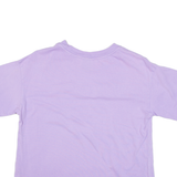 CHAMPION Cropped Womens T-Shirt Purple S