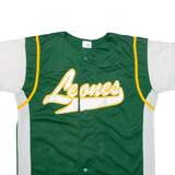 MAURICIO Button-Up Womens T-Shirt Green USA M