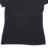 REEBOK Womens T-Shirt Grey S