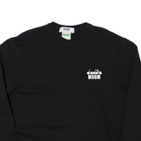MSGM DIADORA Cropped Womens Sweatshirt Black L