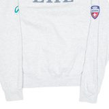 LAUSANNE Mens Sweatshirt Grey Crew Neck M