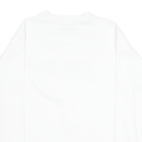 TOMSTER Mens Sweatshirt White Crew Neck M