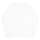 TOMSTER Mens Sweatshirt White Crew Neck M