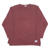LEVI'S Mens Sweatshirt Maroon Crew Neck M