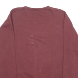 LEVI'S Mens Sweatshirt Maroon Crew Neck M