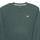 LEE Mens Sweatshirt Green Crew Neck M
