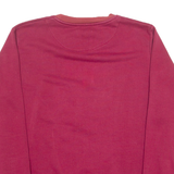 KENZO Mens Sweatshirt Maroon Crew Neck S