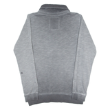 G-STAR RAW Slim Fit Mens Sweatshirt Grey High Neck M