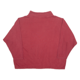 CELTIC FASHION Womens Sweatshirt Maroon High Neck L