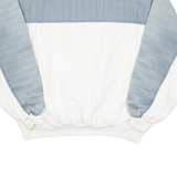 WALLEES Mens Sweatshirt White Crew Neck USA S