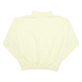 Womens Sweatshirt Yellow Collared M