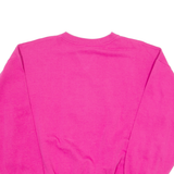 Braunwald Ski Womens Sweatshirt Pink Crew Neck M