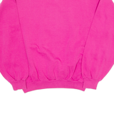 Braunwald Ski Womens Sweatshirt Pink Crew Neck M