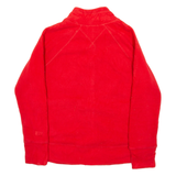TOMMY HILFIGER Mens Fleece Jacket Red XS