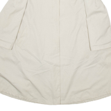 Womens Overcoat Coat Cream Viscose 90s M