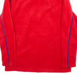 NHL Montreal Canadiens Mens Fleece Jacket Red USA S
