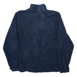 STARTER Mens Fleece Jacket Blue L