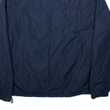 NAUTICA Sherpa Lined Womens Puffer Coat Blue M
