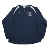 CHAMPION Pleasant Valley Baseball Mens Pullover Jacket Blue USA XL