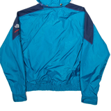 THE NORTH FACE Womens Ski Coat Blue Nylon Hooded S