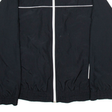 NIKE Mesh Lined Mens Track Jacket Black L