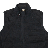 WOOLRICH Mens Fleece Gilet Black XL