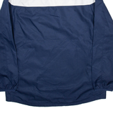 ADIDAS Elkhart Athletics Mens Pullover Jacket Blue USA L