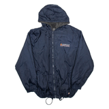 DICKIES University Of Maryland Mens Rain Jacket Blue Nylon Hooded XL