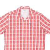 JACK WOLFSKIN Mens Shirt Red Check M