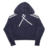 CHAMPION Cropped Womens Black Hoodie XS