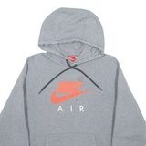 NIKE AIR Mens Grey Hoodie S