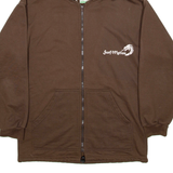 APPLE ACTIVEWEAR Surf Motion Mens Brown Hoodie S