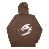 APPLE ACTIVEWEAR Surf Motion Mens Brown Hoodie S