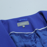 JAEGER Womens Blazer Jacket Blue UK 8