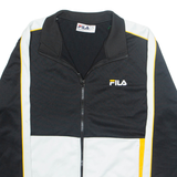 FILA Mens Track Jacket Yellow L