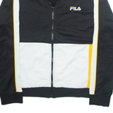 FILA Mens Track Jacket Yellow L
