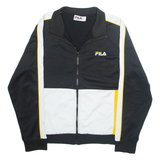 FILA Mens Track Jacket Yellow L