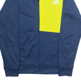 ADIDAS Mens Track Jacket Blue M