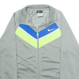 NIKE Womens Track Jacket Grey L