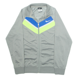 NIKE Womens Track Jacket Grey L