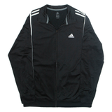 ADIDAS Mens Track Jacket Black L