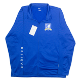 NIKE Mens Track Jacket Blue L